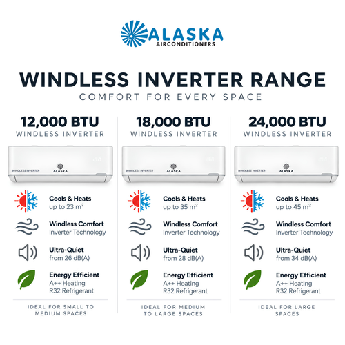 Alaska Windless Inverter Air Conditioner